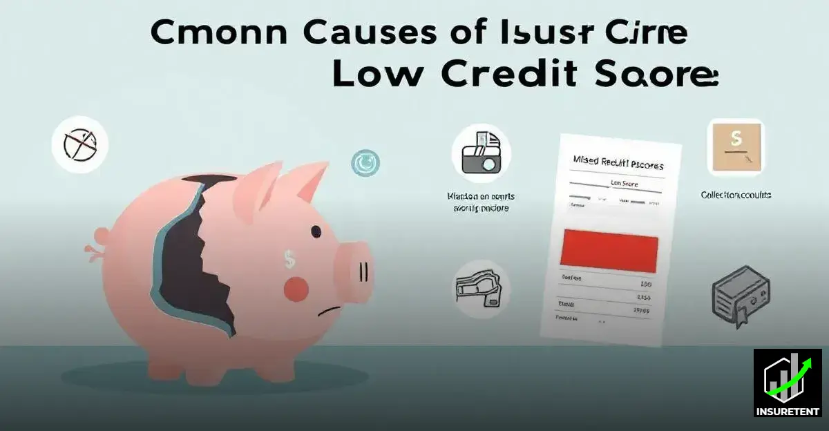 Common Causes of Low Credit Scores